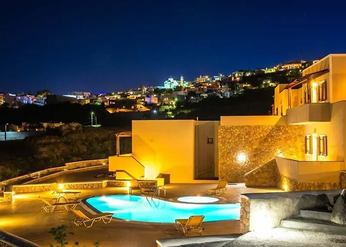 Moonlight & Lägenhet Exo Katikies (Santorini)